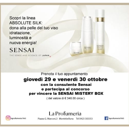 SENSAI: partecipa al concorso per vincere la  Mistery Box