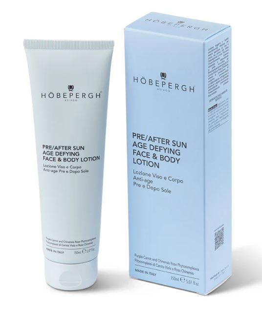 Lozione viso e corpo idratante anti-ageing pre e dopo sole